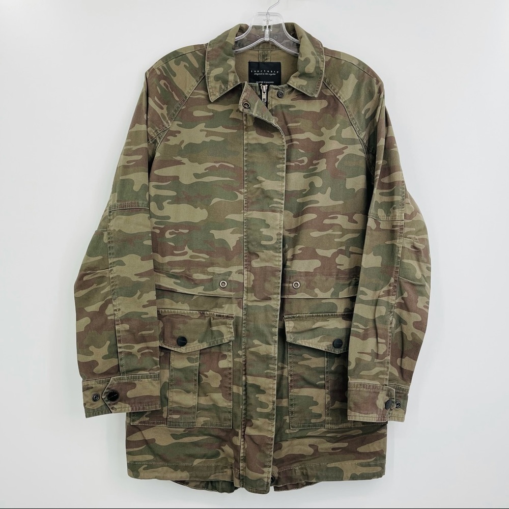 Sanctuary Camouflage Utility Jacket